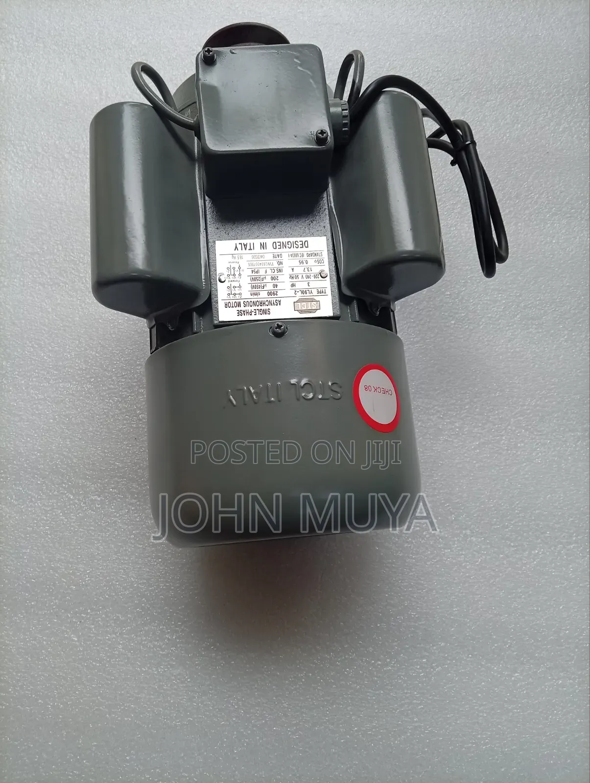 STCL 3hp Electric Motor 220v High-Speed Single Phase Motor