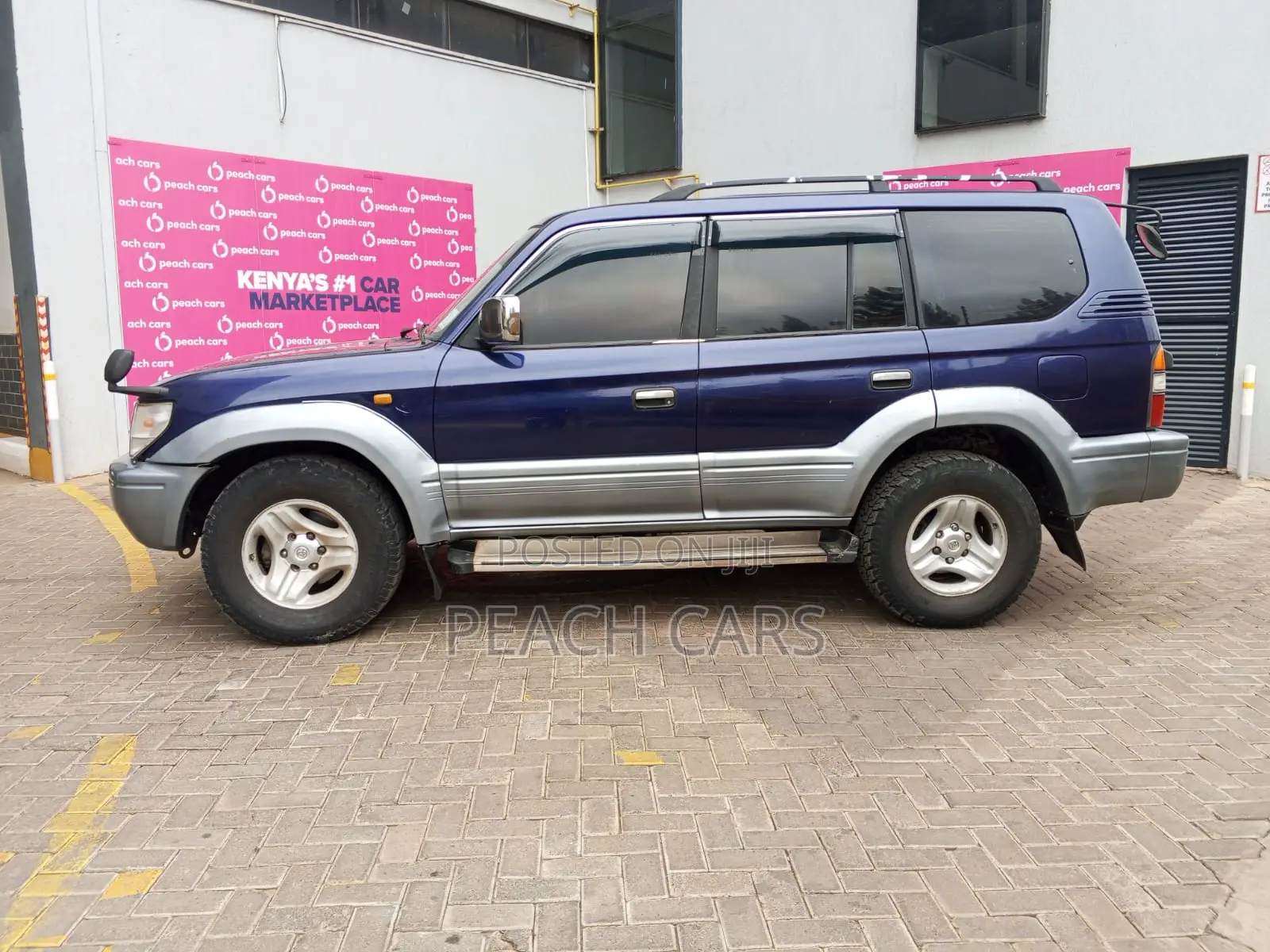 Toyota Land Cruiser Prado 1997 Blue