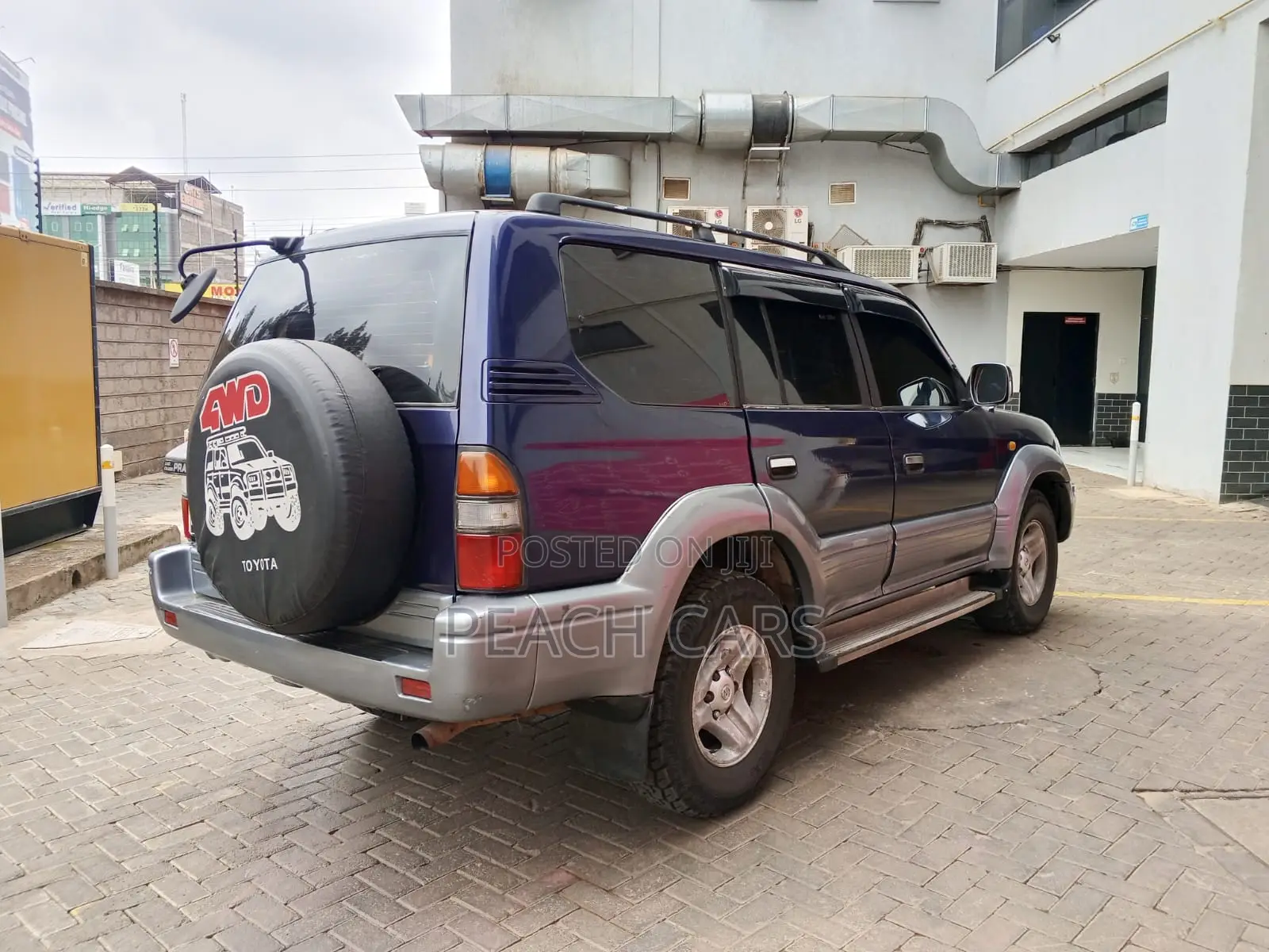 Toyota Land Cruiser Prado 1997 Blue