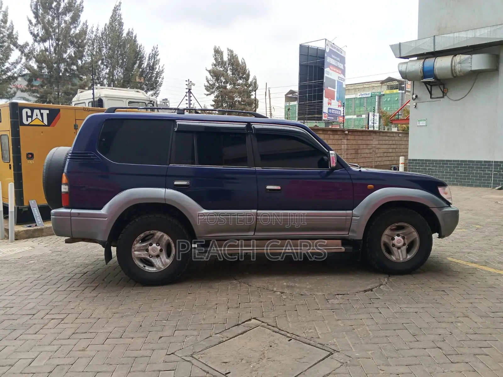 Toyota Land Cruiser Prado 1997 Blue
