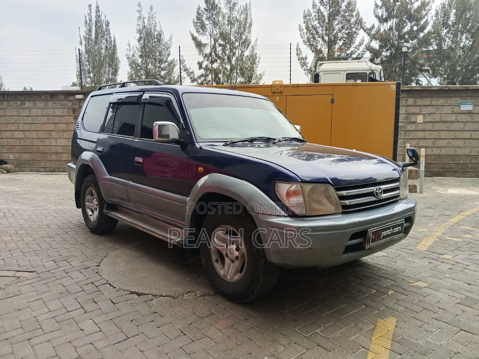 Toyota Land Cruiser Prado 1997 Blue