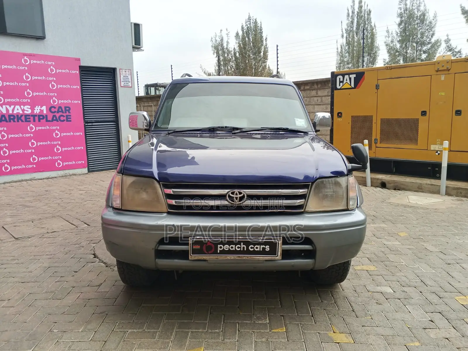 Toyota Land Cruiser Prado 1997 Blue