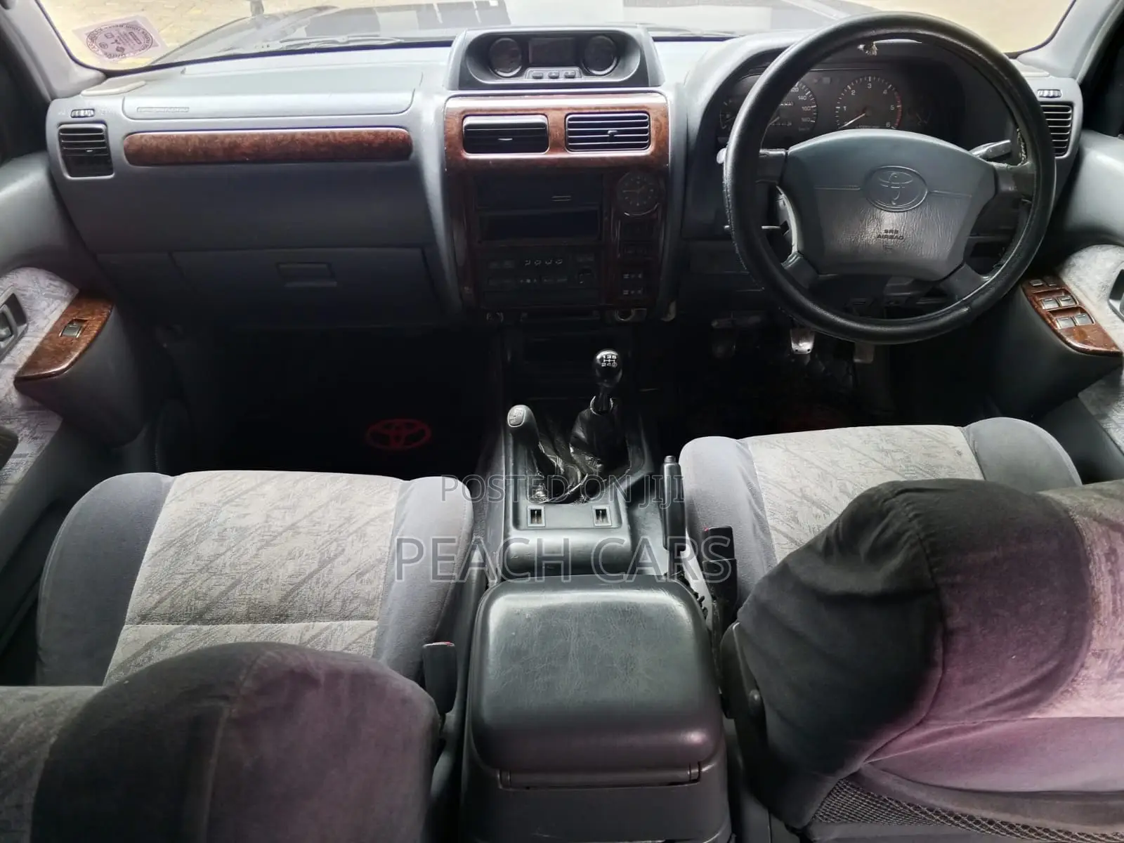 Toyota Land Cruiser Prado 1997 Blue