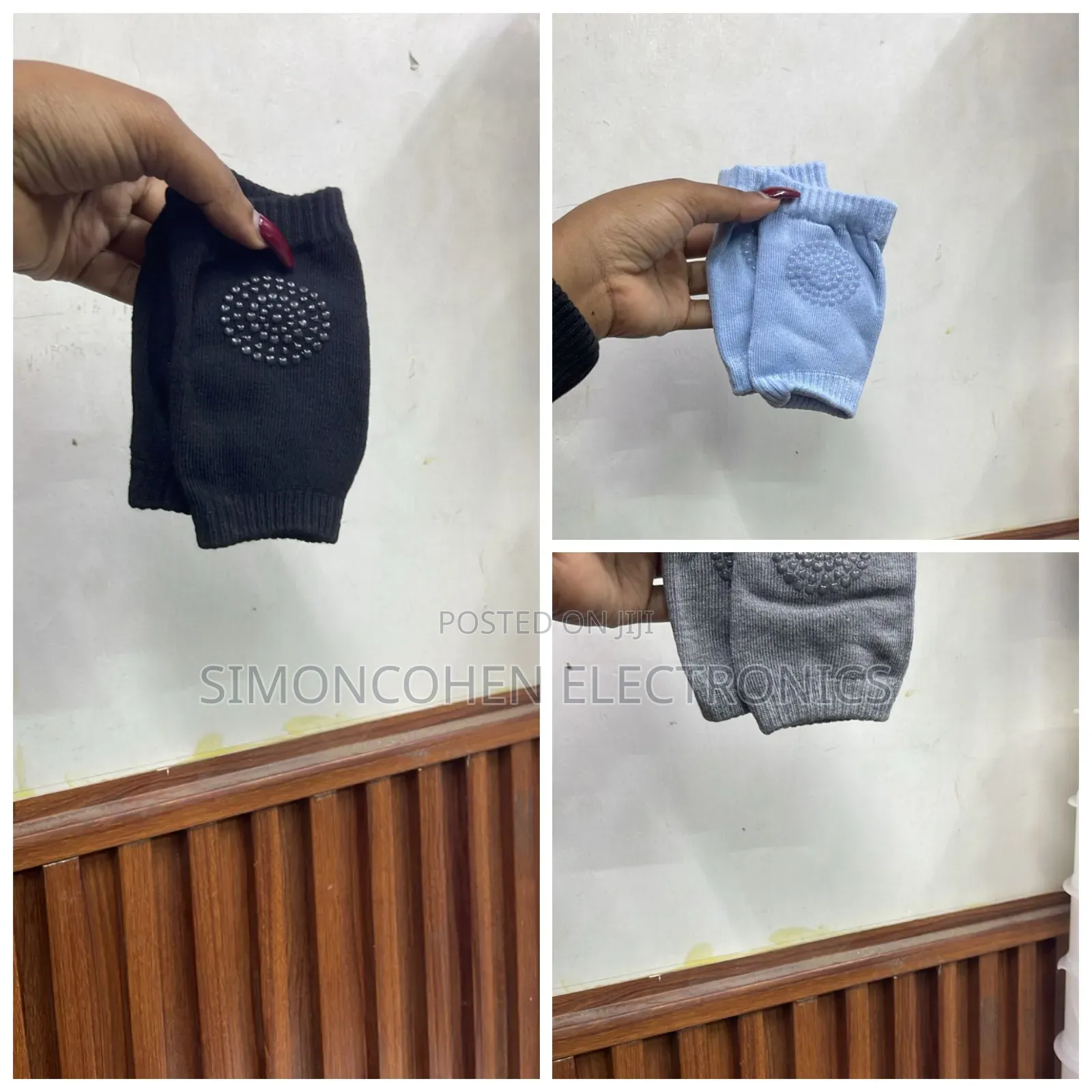 3 Pairs Baby Crawling Knee Protector
