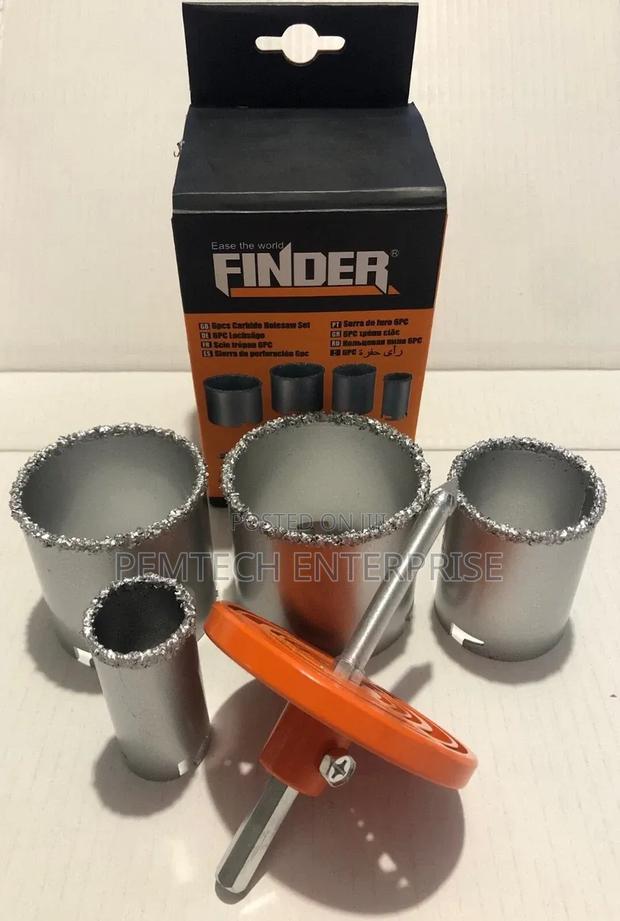 6-Piece Carbide Hole Saw Set