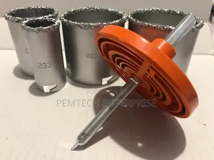 6-Piece Carbide Hole Saw Set