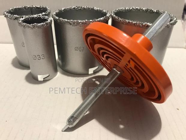 6-Piece Carbide Hole Saw Set - thumbnail 3