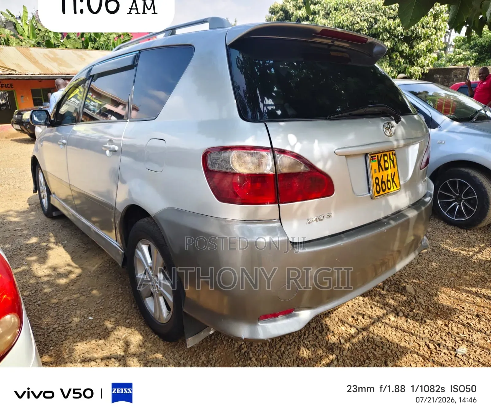 Toyota Ipsum 2005 Silver