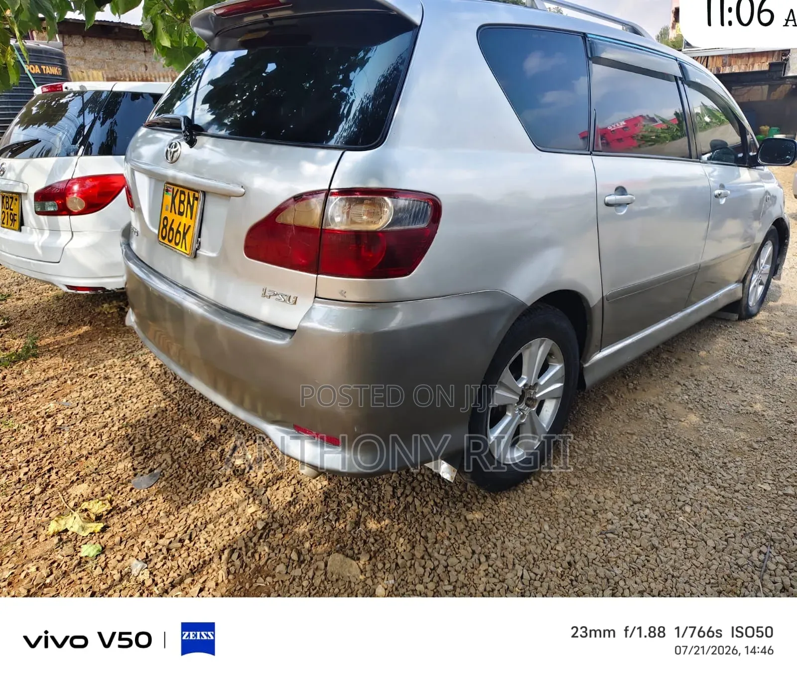 Toyota Ipsum 2005 Silver