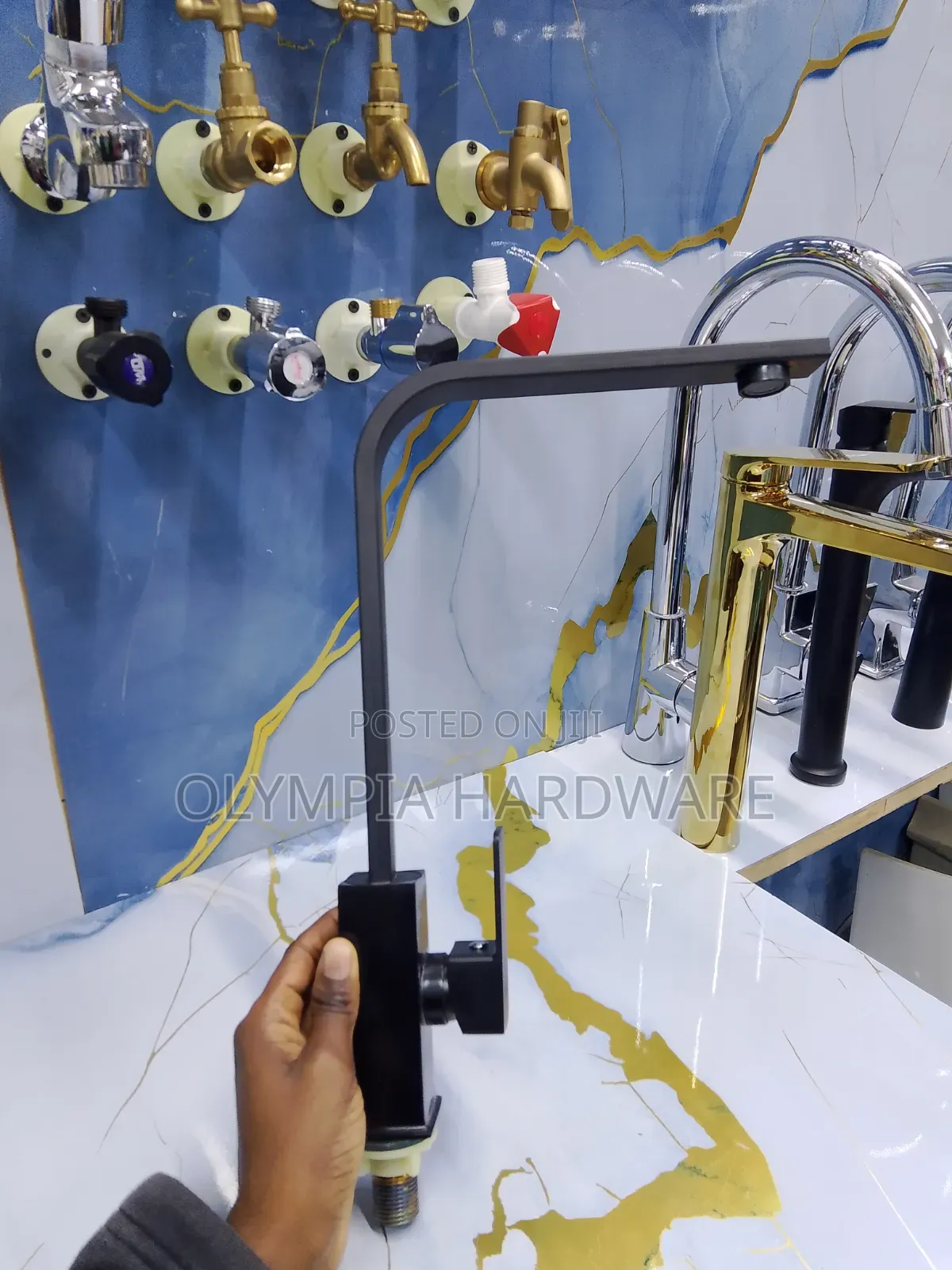 Brimix Kitchen Tap (Black) 360 Rotation