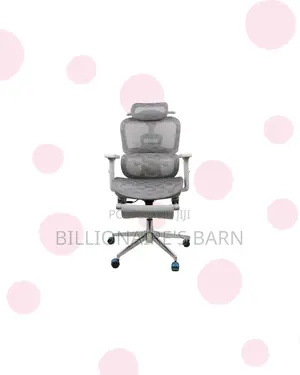 Practical AeroFlex Grey Mesh Executive Chair | Daily Office Comfort