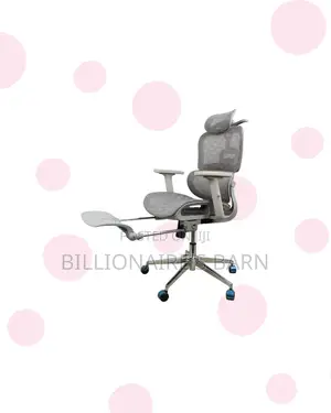 Practical AeroFlex Grey Mesh Executive Chair | Daily Office Comfort