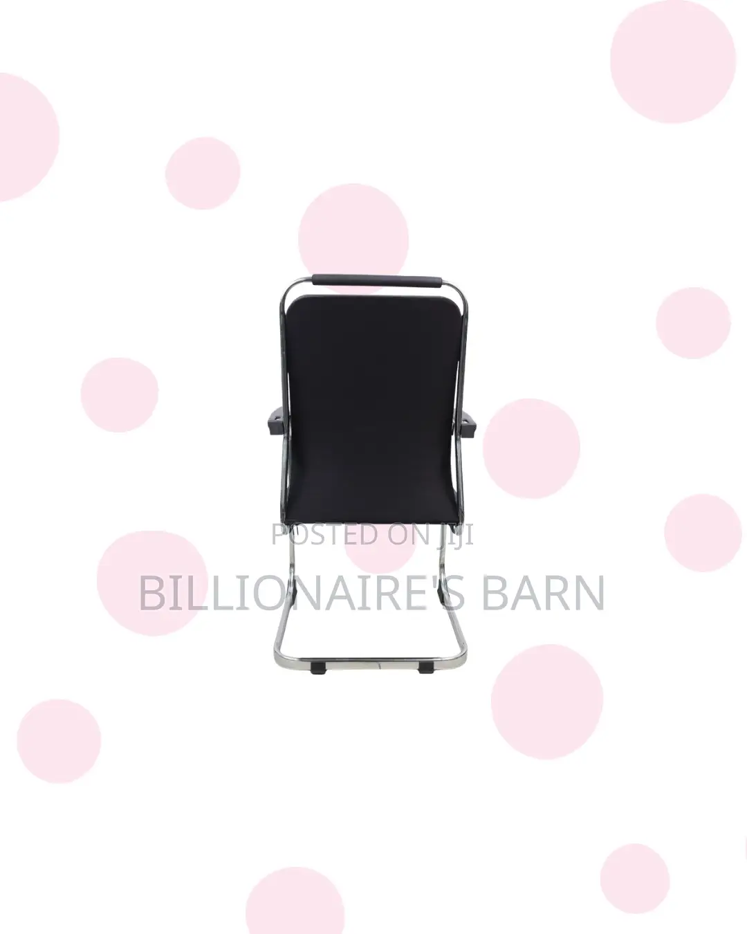 Practical Black Quilted Executive Visitor Chair | Daily Office Comfort