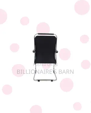 Practical Black Quilted Executive Visitor Chair | Daily Office Comfort