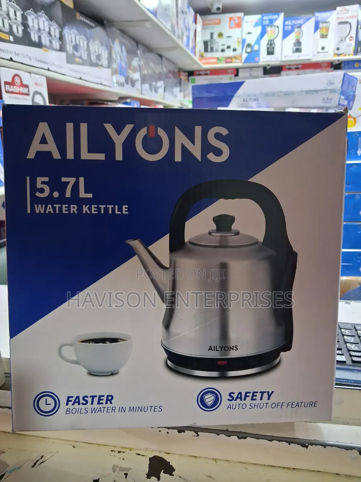 5.7 LTRS Ailyons Kettle