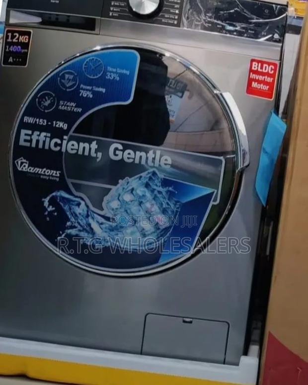 Ramtons 12KG Front Load Fully Automatic Washer – RW/218