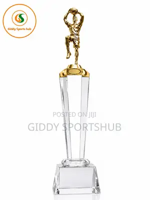 Premium Crystal Basketball Champion Trophy Award