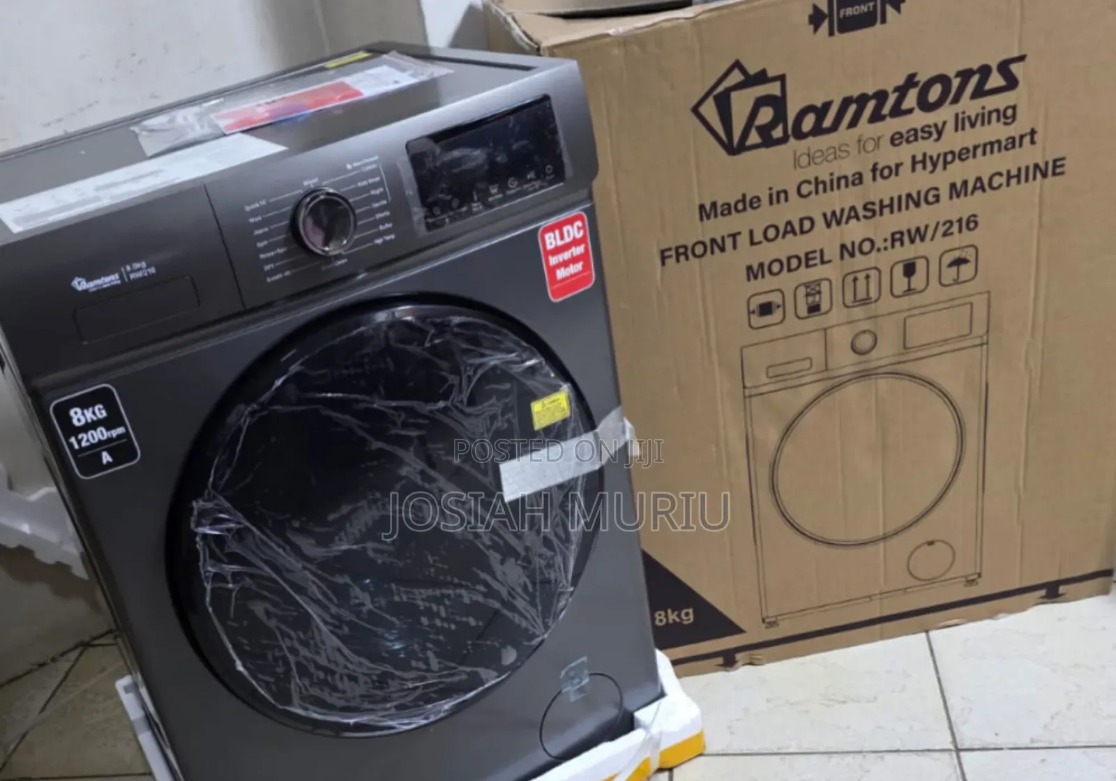 Ramtons 10kg Full Automatic Washing Machine