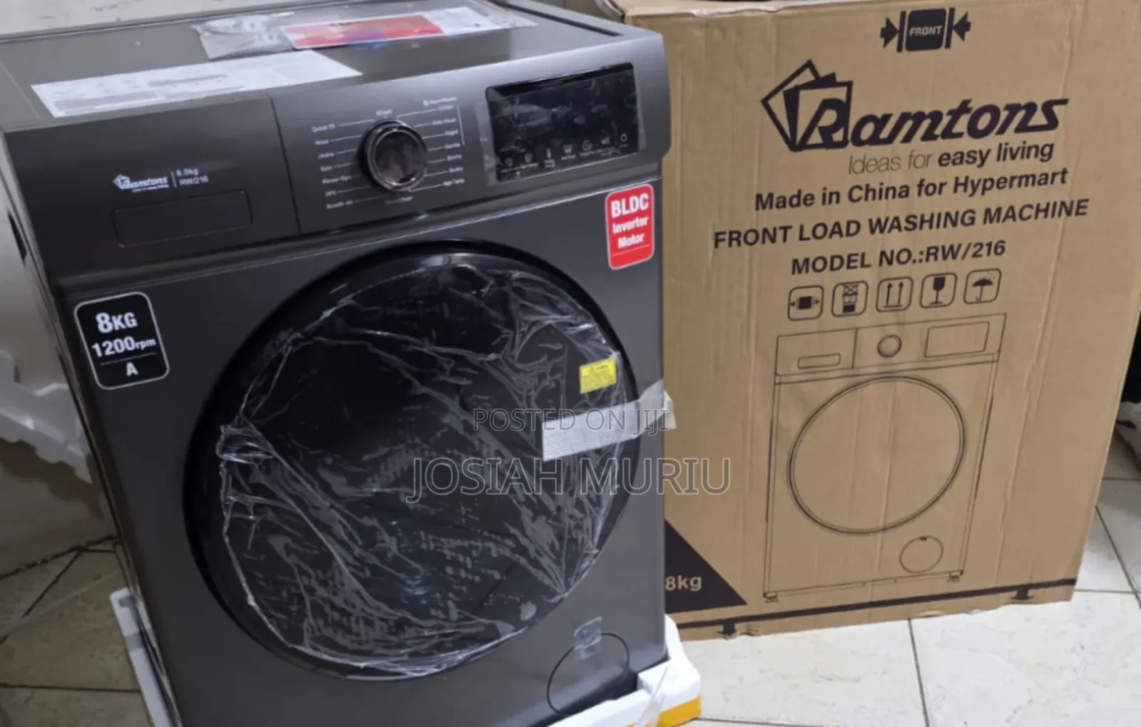 Ramtons 10kg Full Automatic Washing Machine
