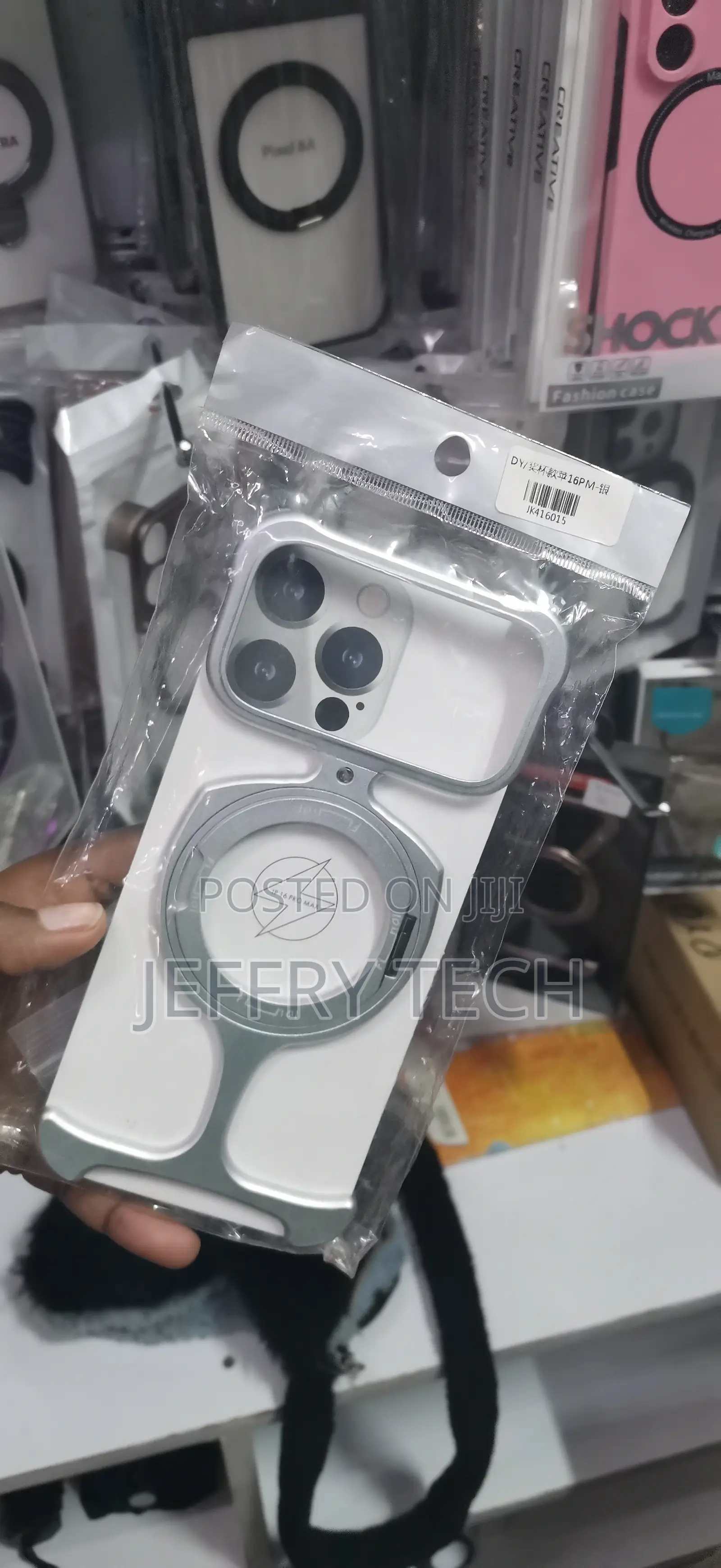 iPhone 15 Pro Max Bezel-Less, Minimalist Bumper Style Case