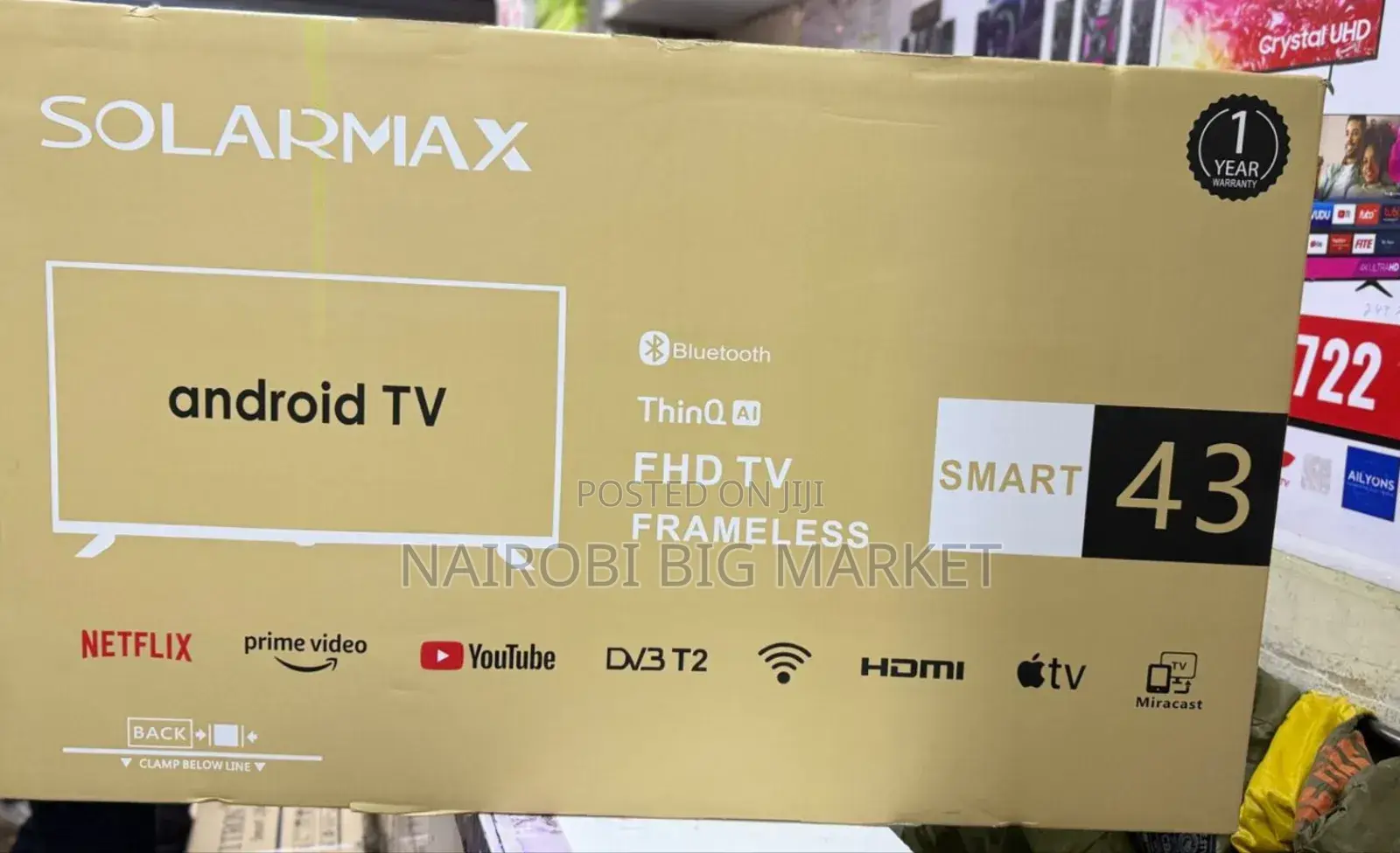 Thin Q Solarmax 43 Inch Qled TV