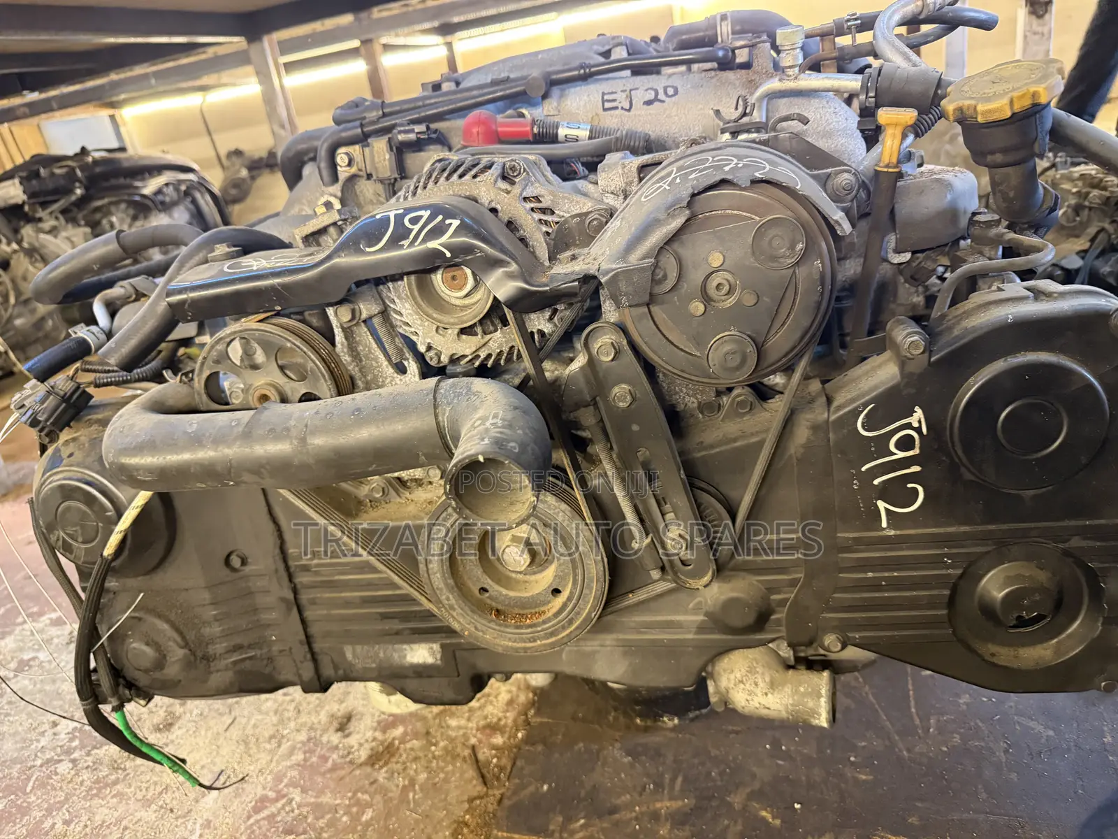 Ej20 Complete Engine With Gearbox