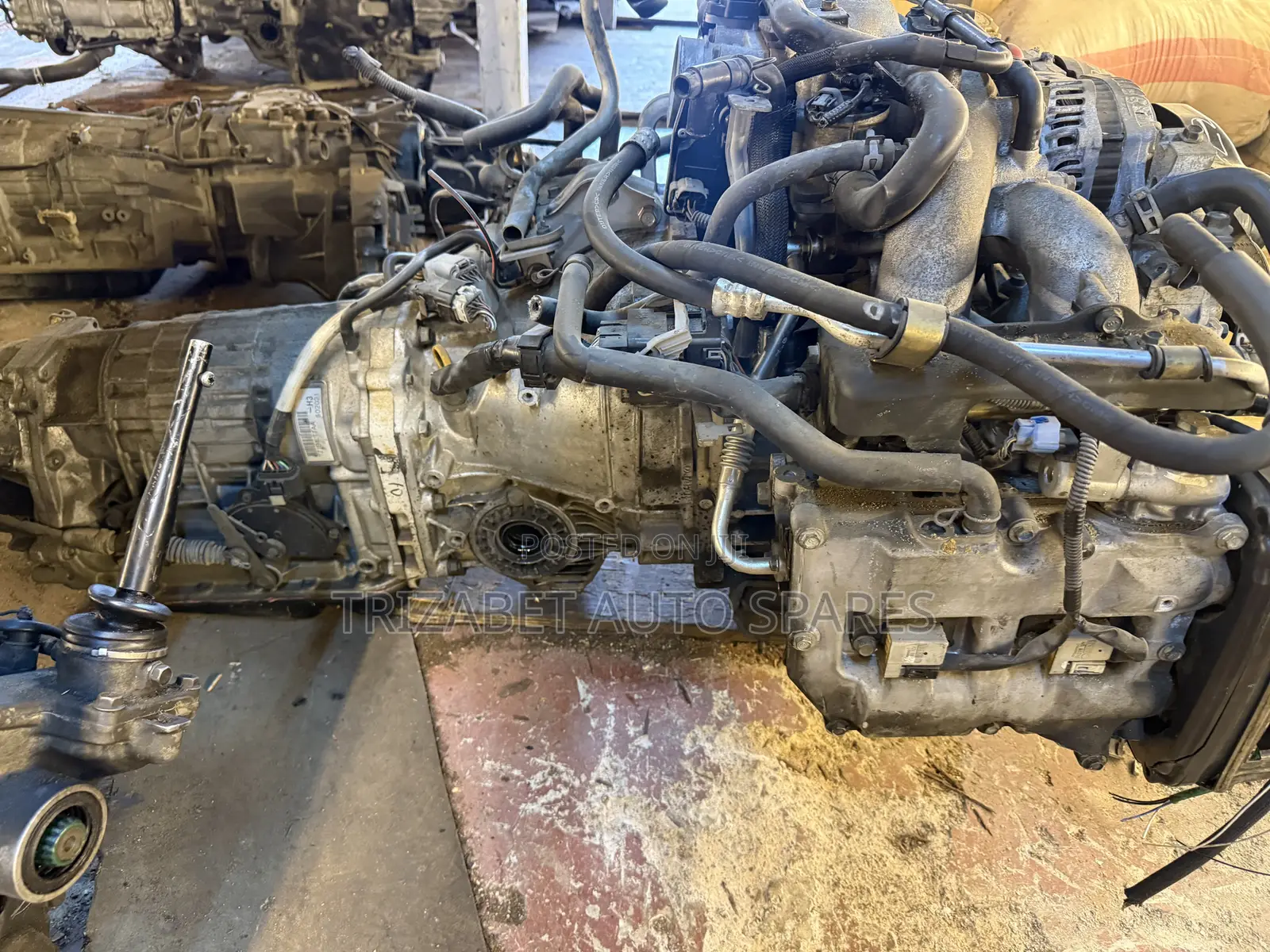 Ej20 Complete Engine With Gearbox