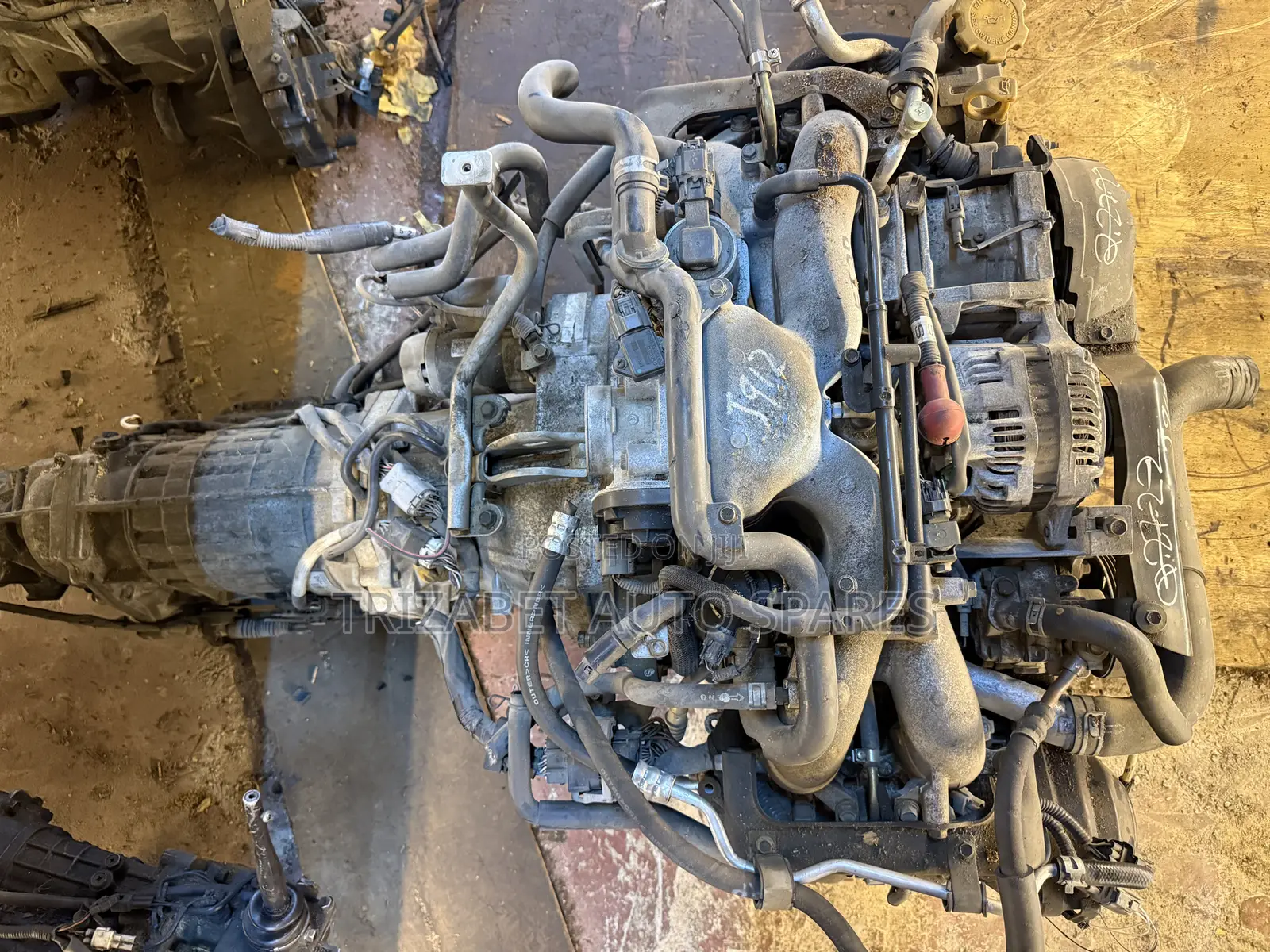 Ej20 Complete Engine With Gearbox