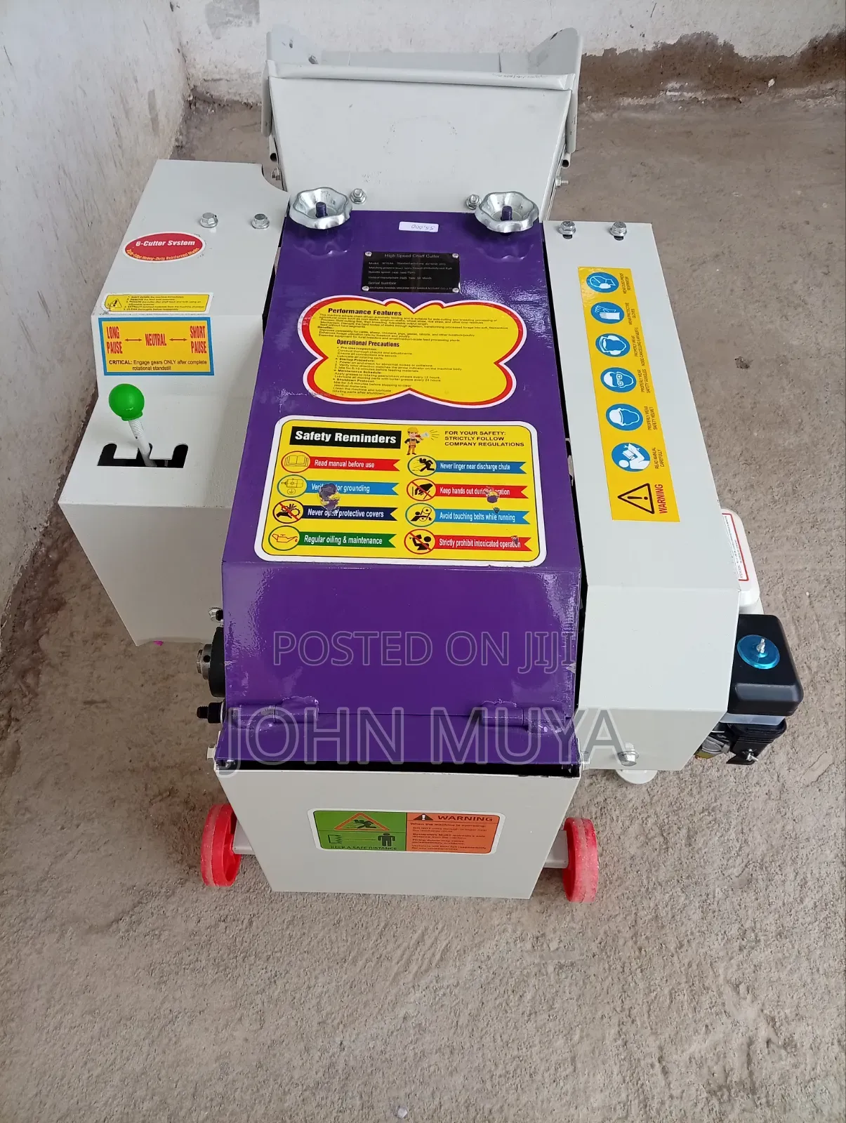 High Speed Chaff Cutter