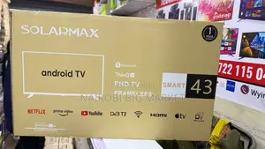 With Warranty Solarmax 43 Inch Qled TV