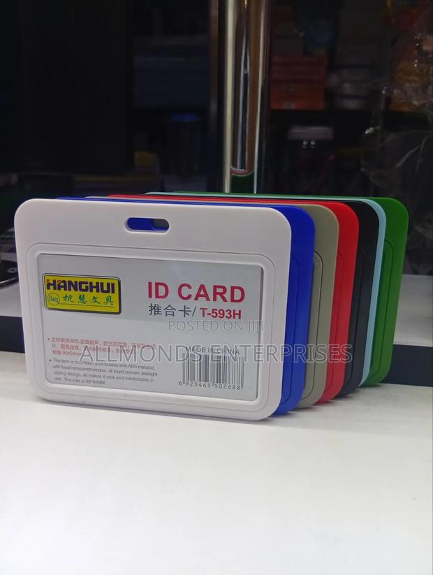 Coloured Plastic Name Badge/Name Card Holder - thumbnail 5