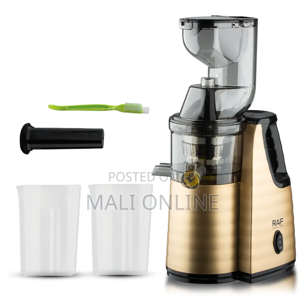 Slow Juicer 250W Pure Copper DC Motor 80mm Cold Press Juice Extractor