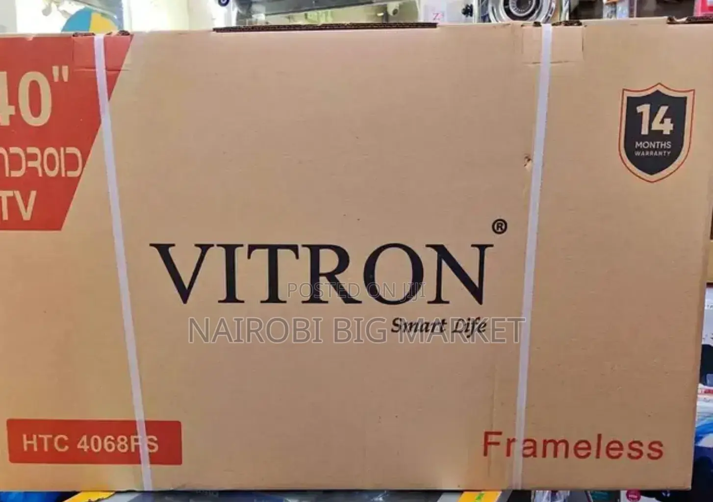 Vitron 40 Inch Frameless Smart TV