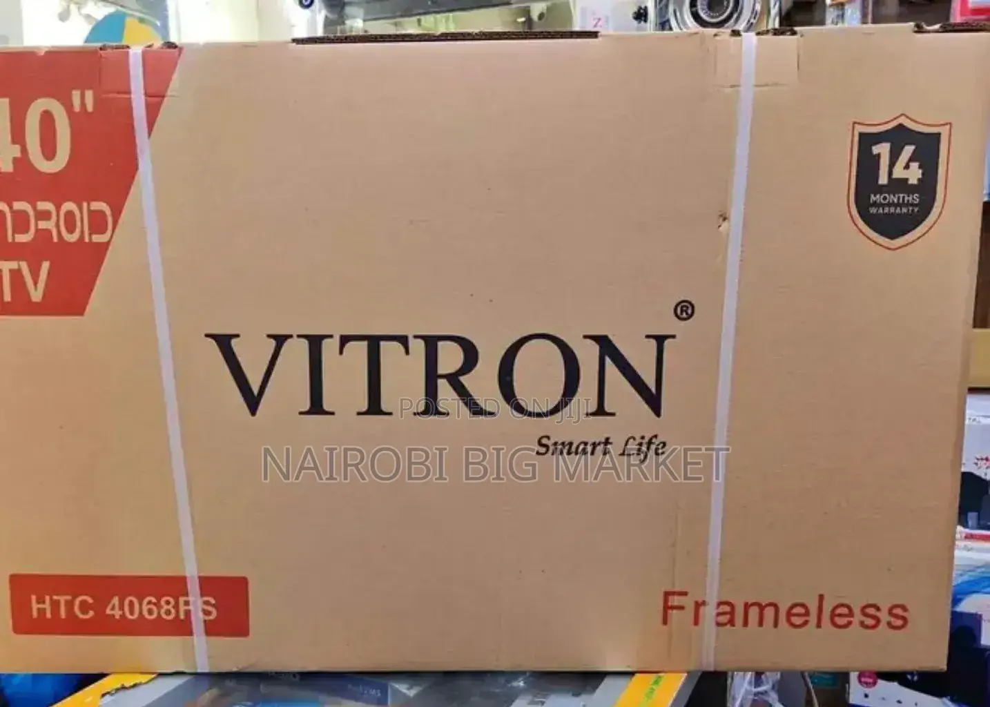 Vitron 40 Inch Frameless Smart TV