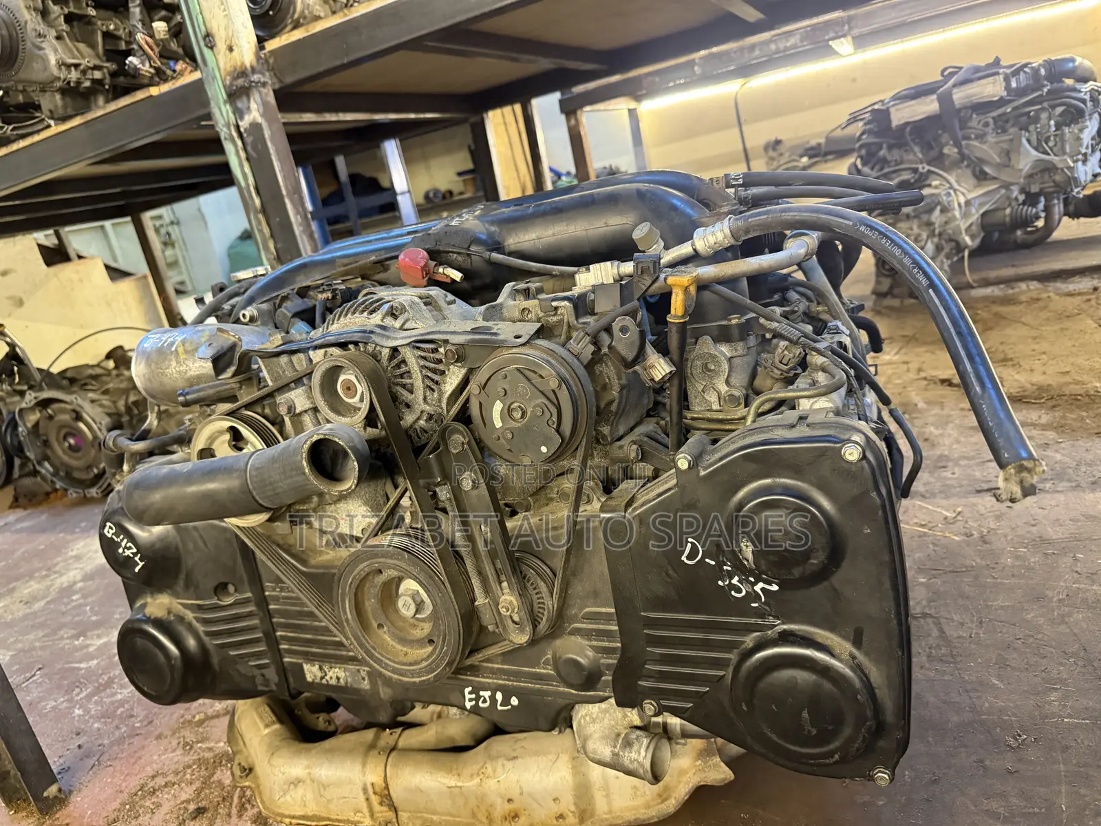 Ej20 Complete Engine With Gearbox