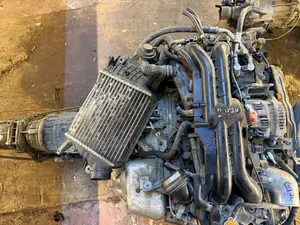 Ej20 Complete Engine With Gearbox