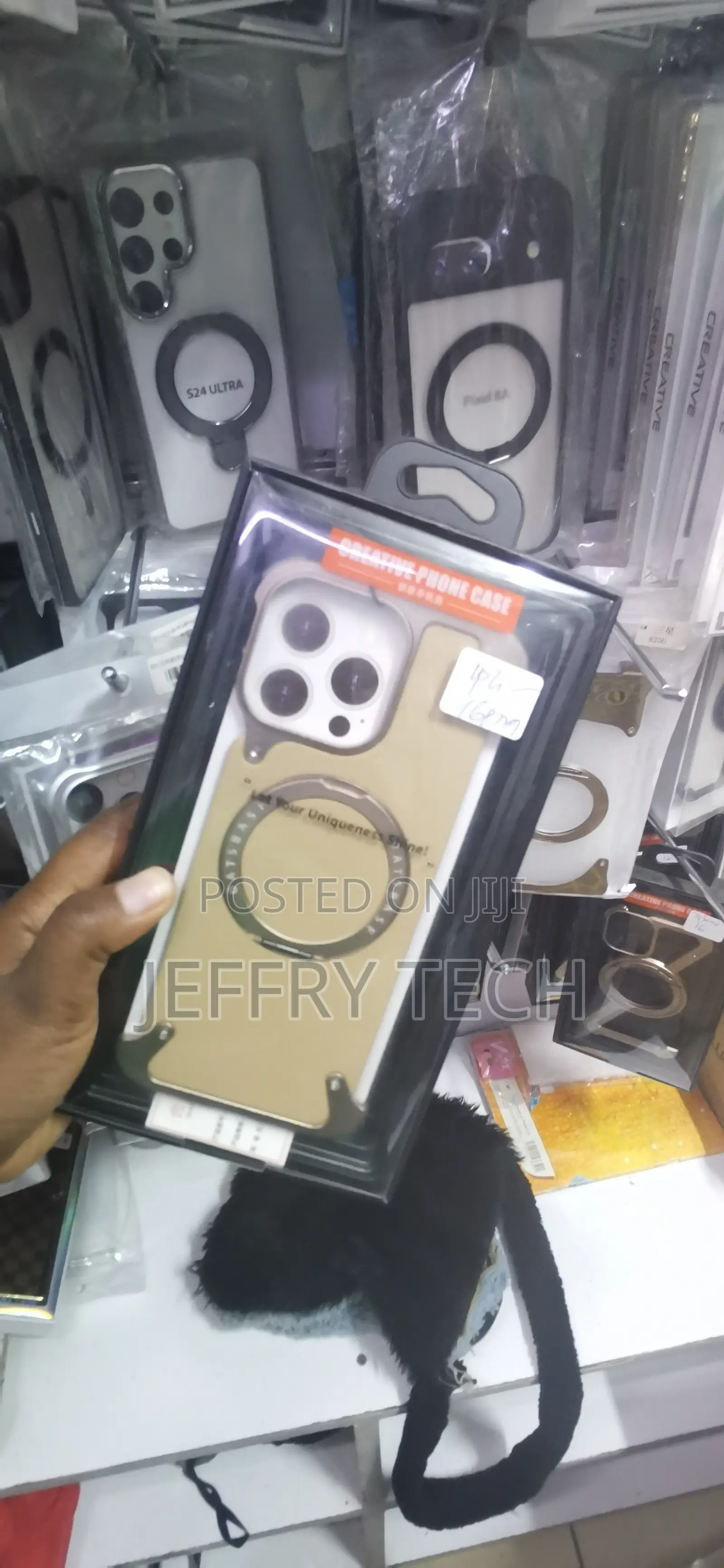 "Ip 16 OATSBASF Premium Aluminum Metal Bumper Case.