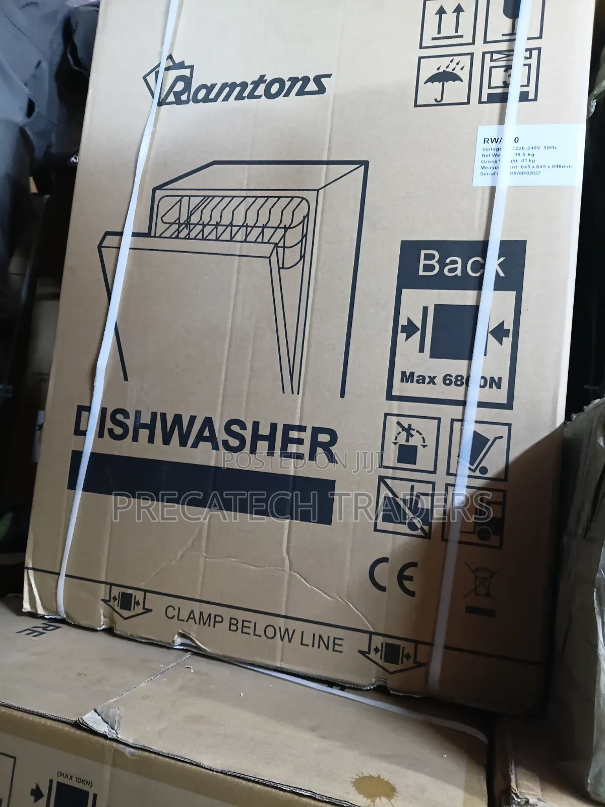 Ramtons 13 Place Settings Dishwasher – Silver