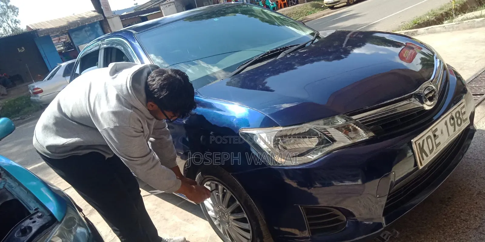Toyota Axio 2021 Blue