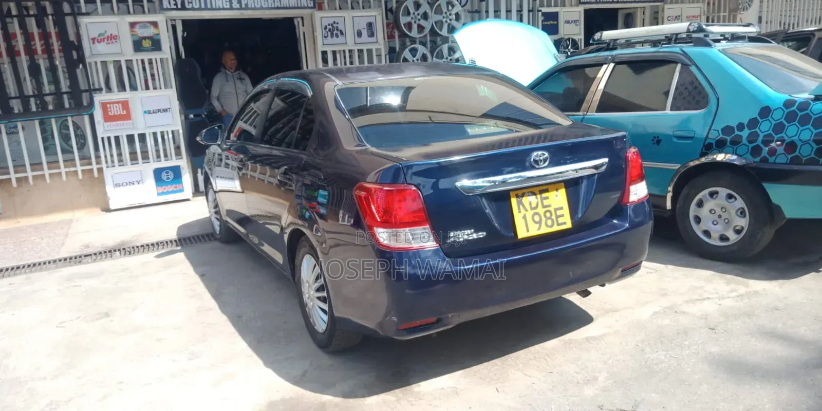 Toyota Axio 2021 Blue