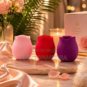 Elegant Rose Clitmassager and Nipplesucker Travel Friendly Waterproof