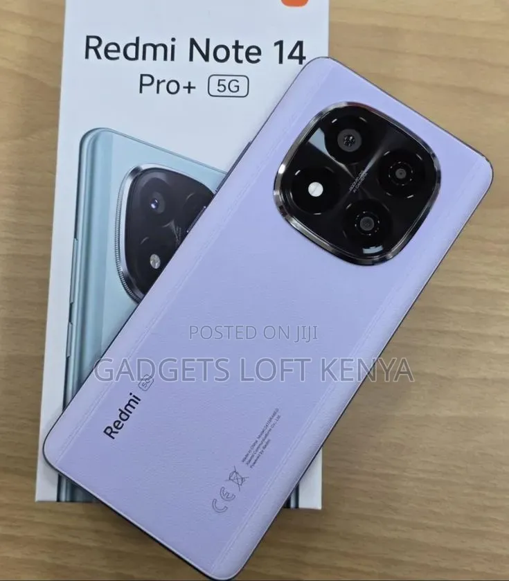 New Xiaomi Redmi Note 14 Pro+ 5G 256 GB Purple