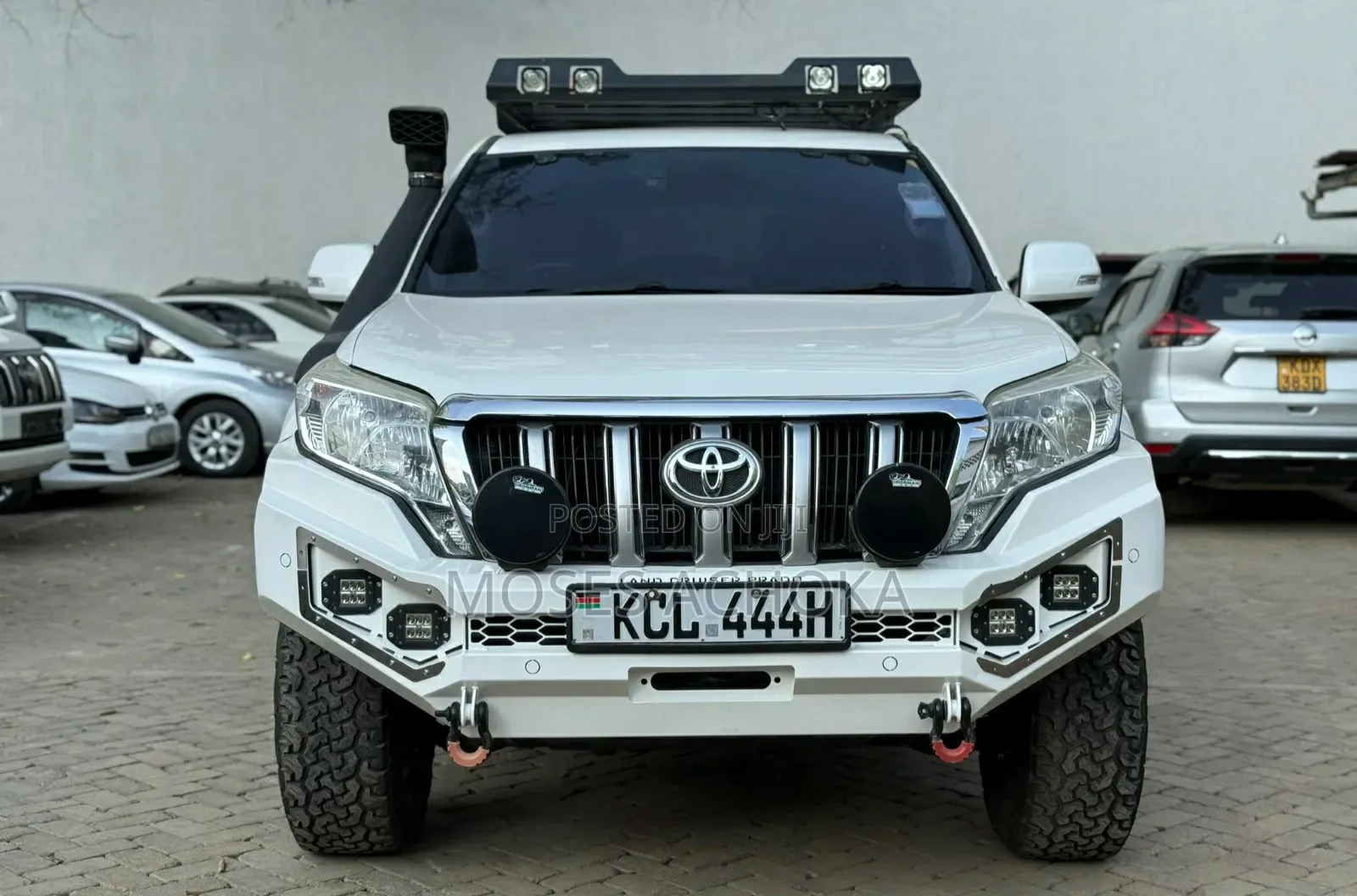Toyota Land Cruiser Prado 2012 White