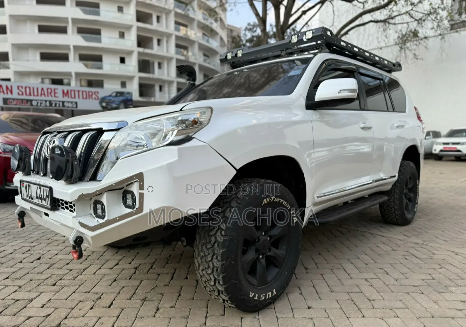 Toyota Land Cruiser Prado 2012 White