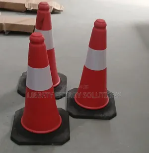 High-Visibility Traffic Safety Cones