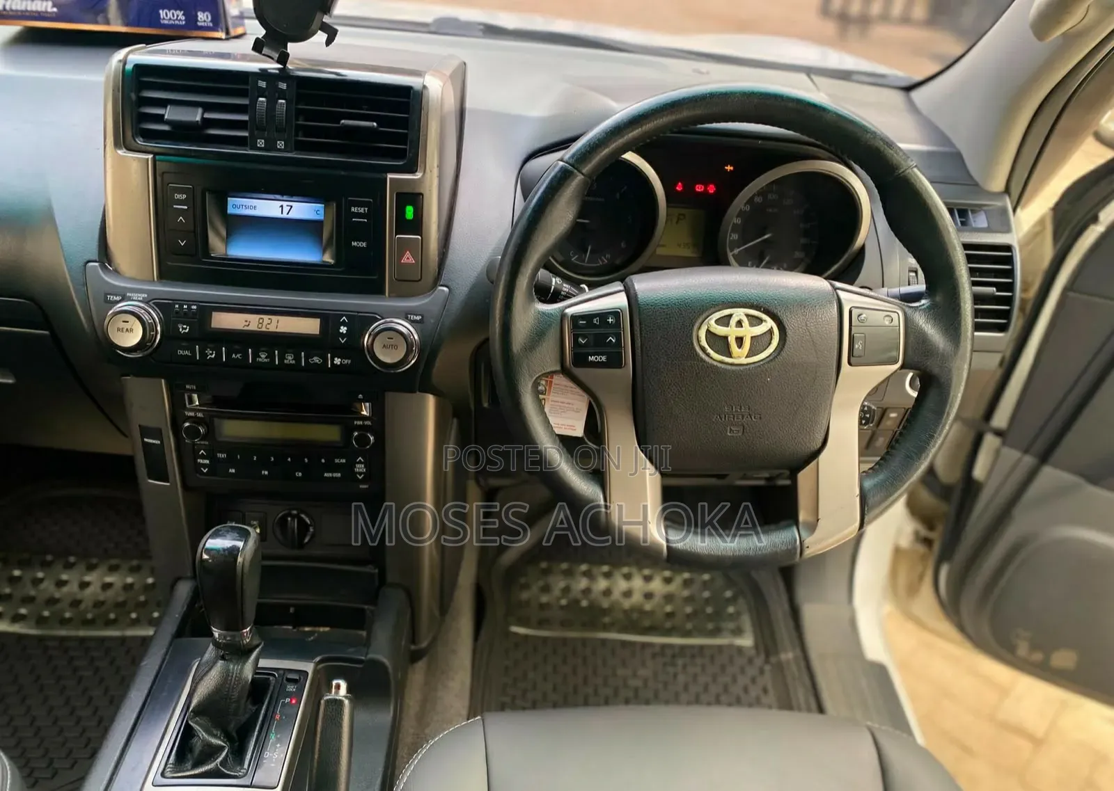 Toyota Land Cruiser Prado 2012 White