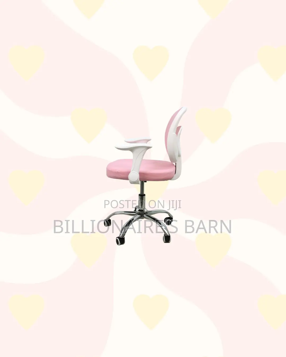 Practical Pink Mesh Office Chair | Focused Work Sessions