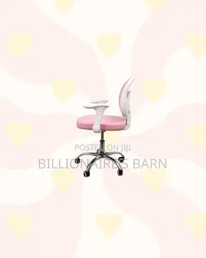 Practical Pink Mesh Office Chair | Focused Work Sessions