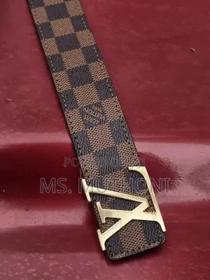 Louis Vuitton-Style Belts