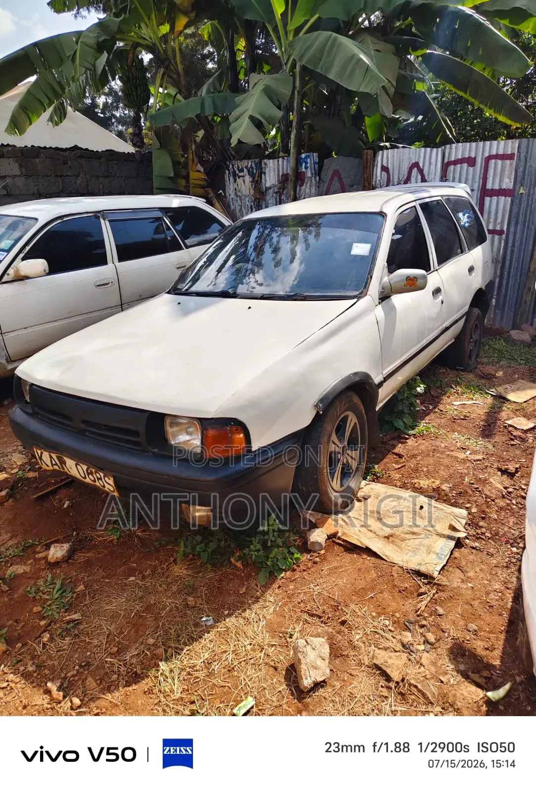 Nissan Wingroad 1994 White